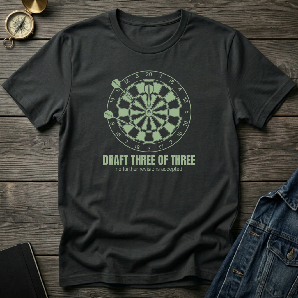 Draft three of three T‑Shirt