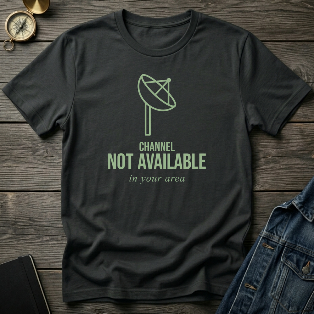Channel not available T‑Shirt