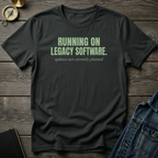 Running on legacy software T‑Shirt