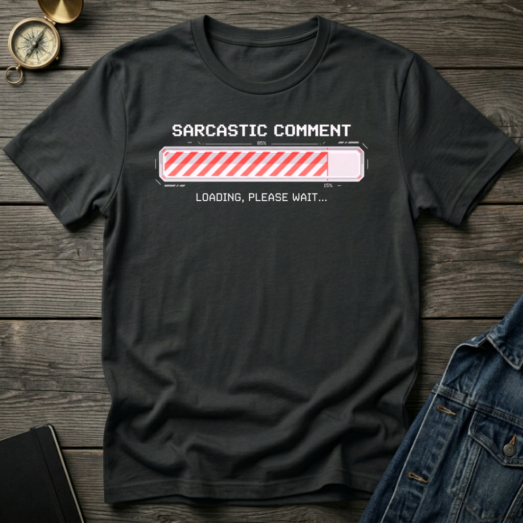Sarcastic comment loading T-Shirt