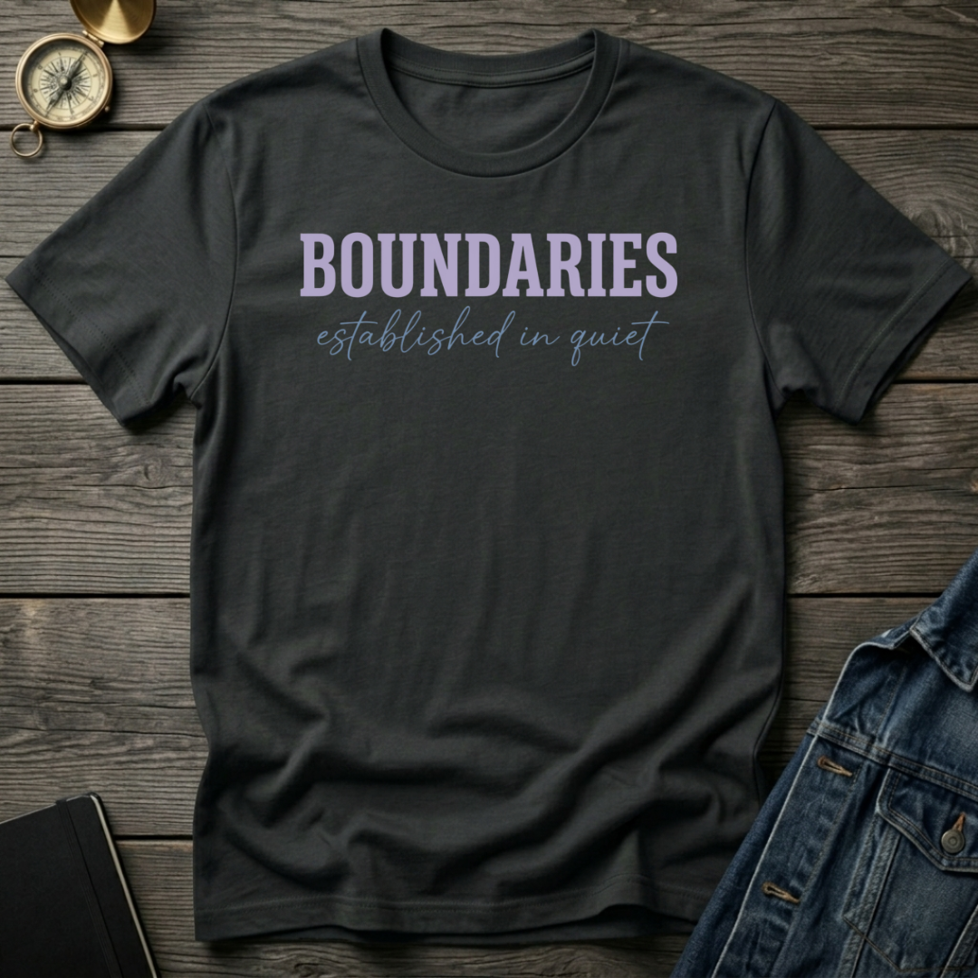 Boundaries established in quiet T-Shirt