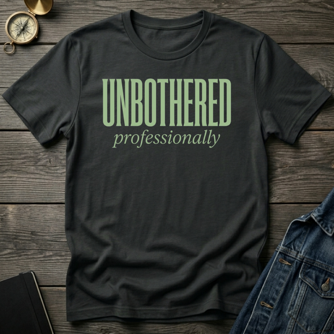 Unbothered professionally T-Shirt