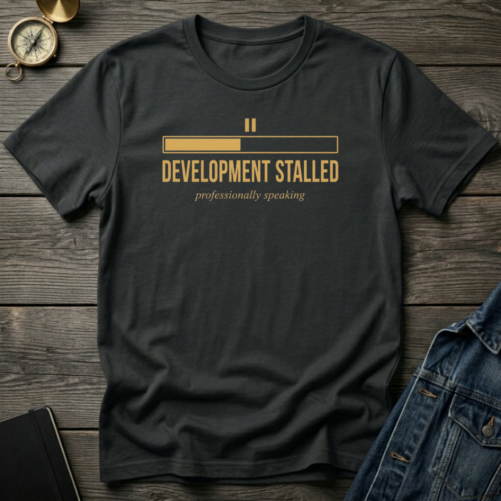 Development stalled T‑Shirt