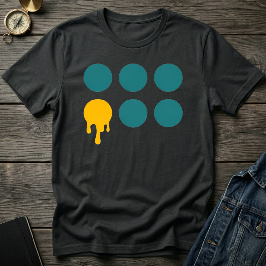 Melting circle T-Shirt