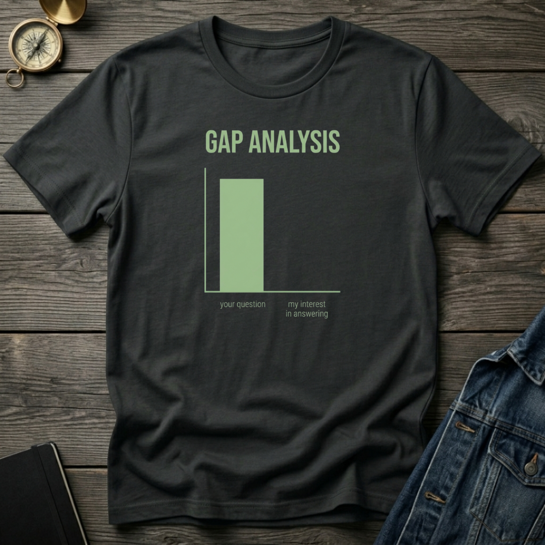 Gap analysis T‑Shirt