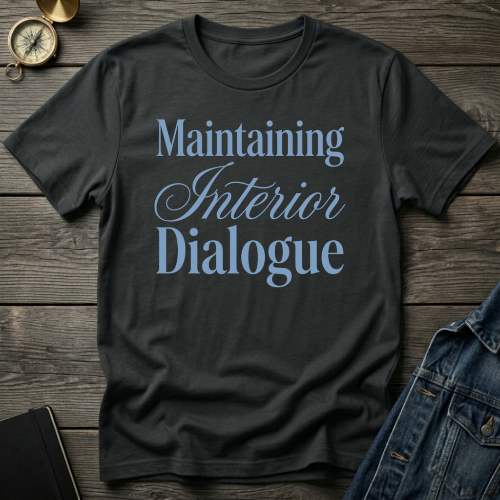 Maintaining interior dialogue T-Shirt