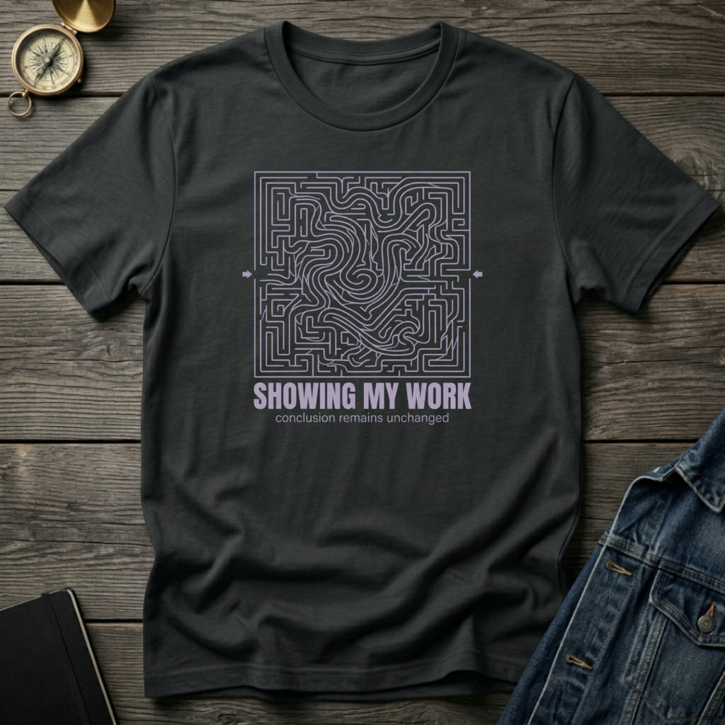 Showing my work T‑Shirt