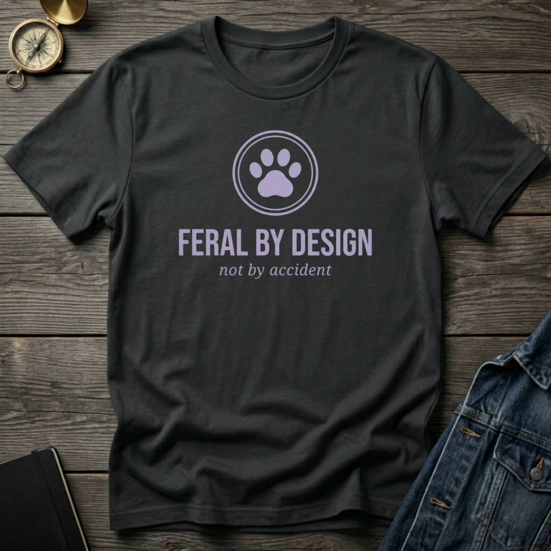 Feral by design T‑Shirt