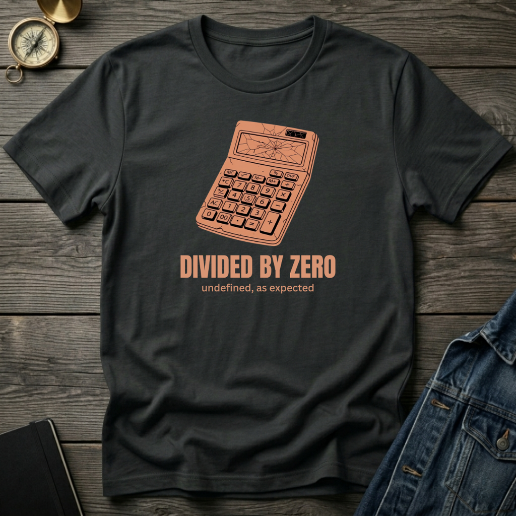 Divided by zero T‑Shirt