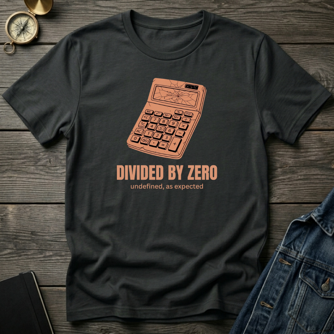 Divided by zero T‑Shirt