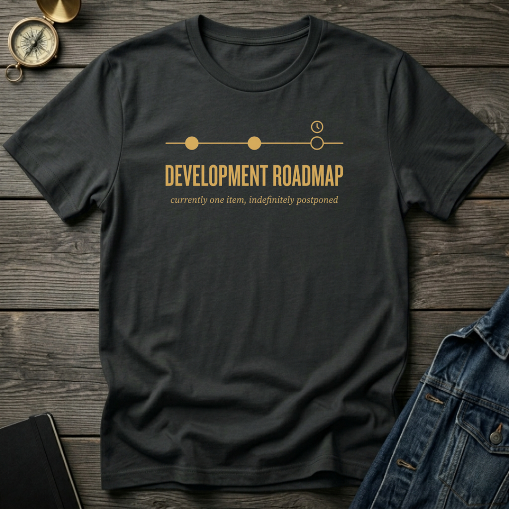 Development roadmap T‑Shirt