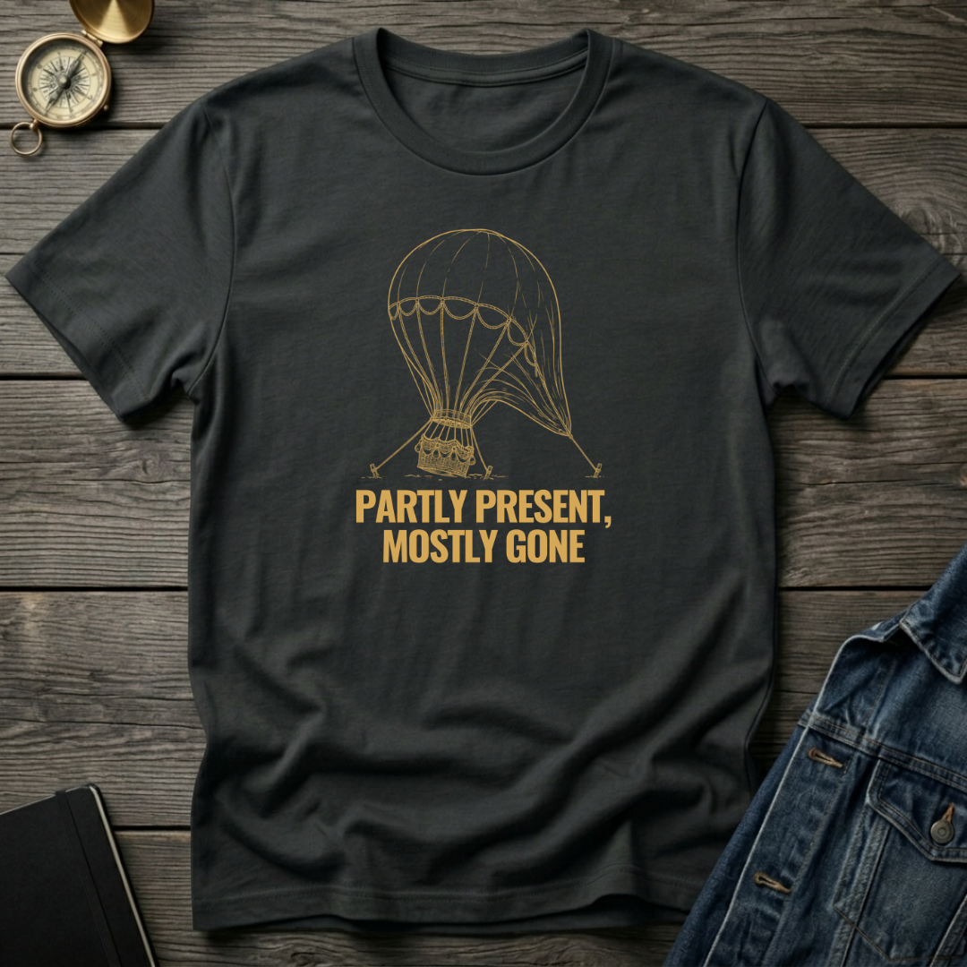 Partly present T‑Shirt