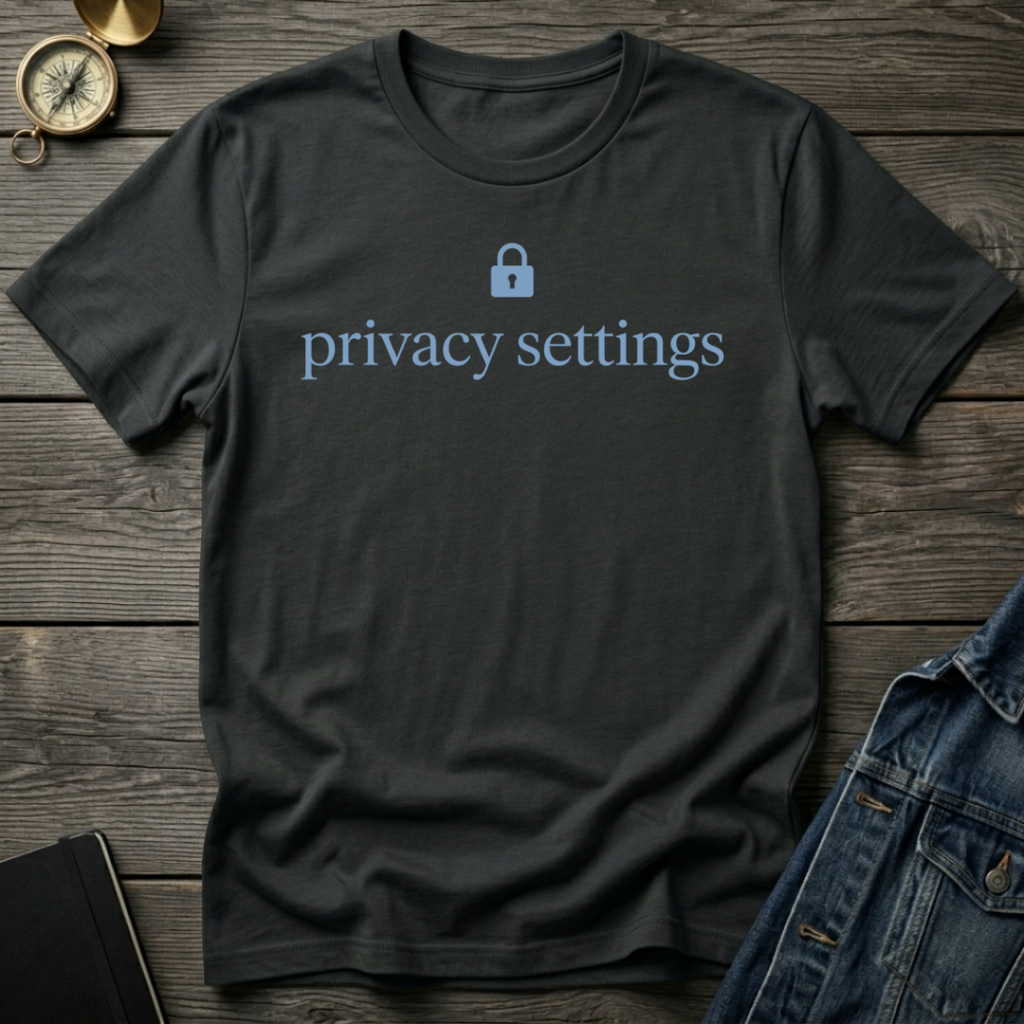 Privacy settings T-Shirt