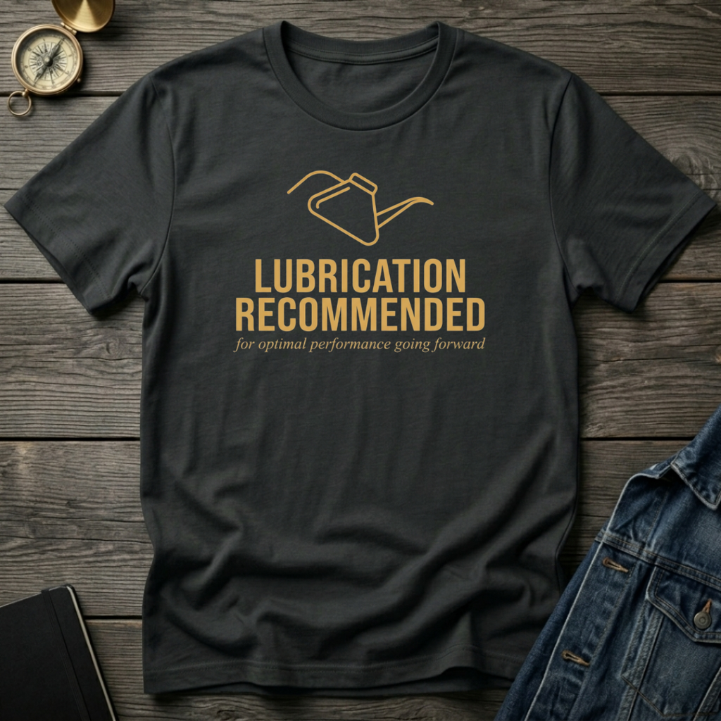 Lubrication recommended T‑Shirt