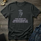 The right to remain silent T‑Shirt