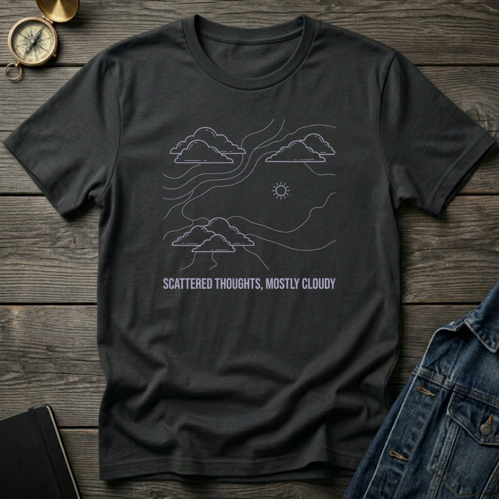 Scattered thoughts T‑Shirt