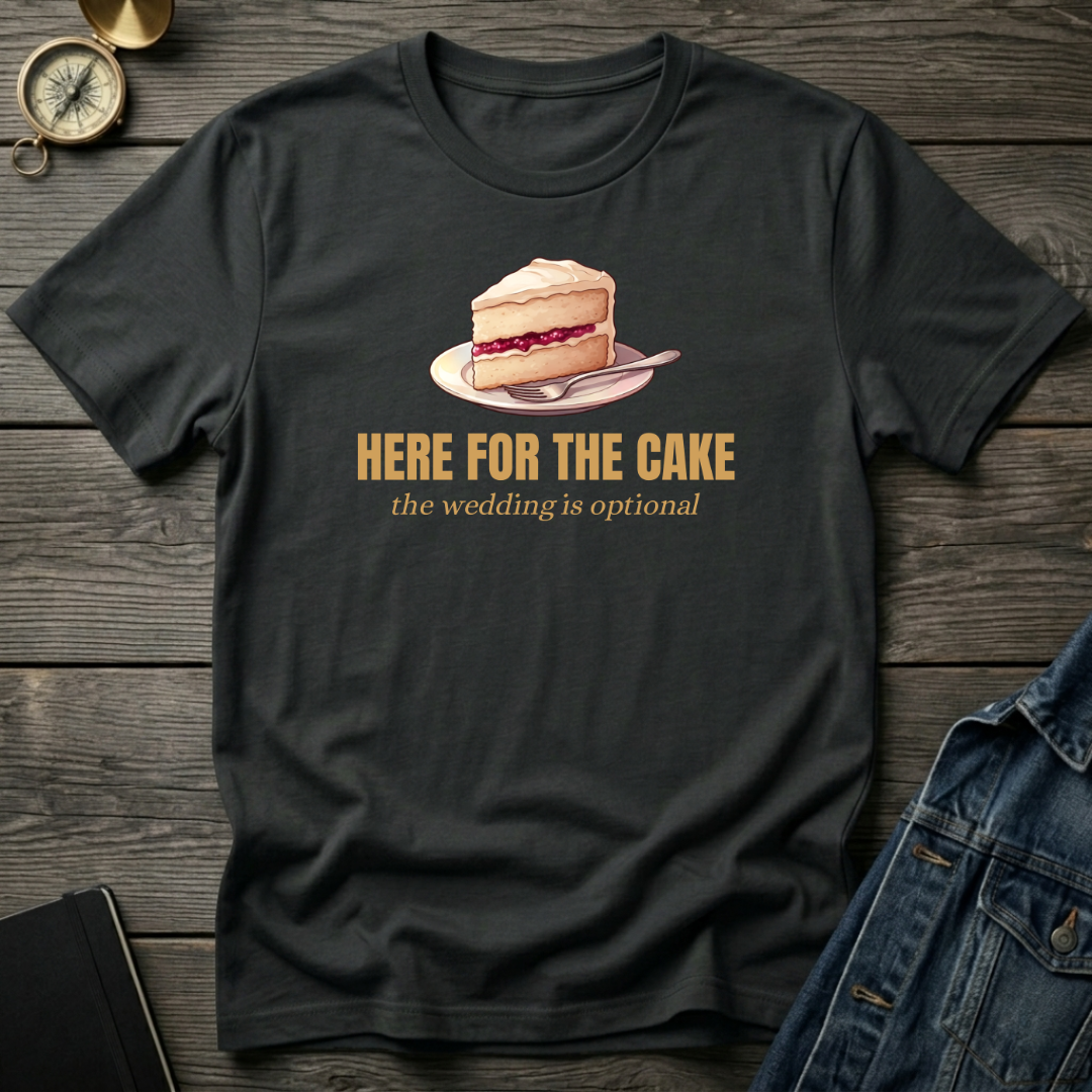 Here for the cake T‑Shirt
