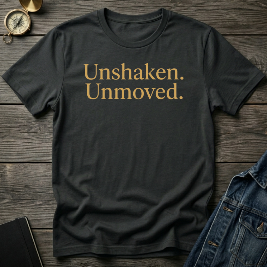 Unshaken. Unmoved. T-Shirt