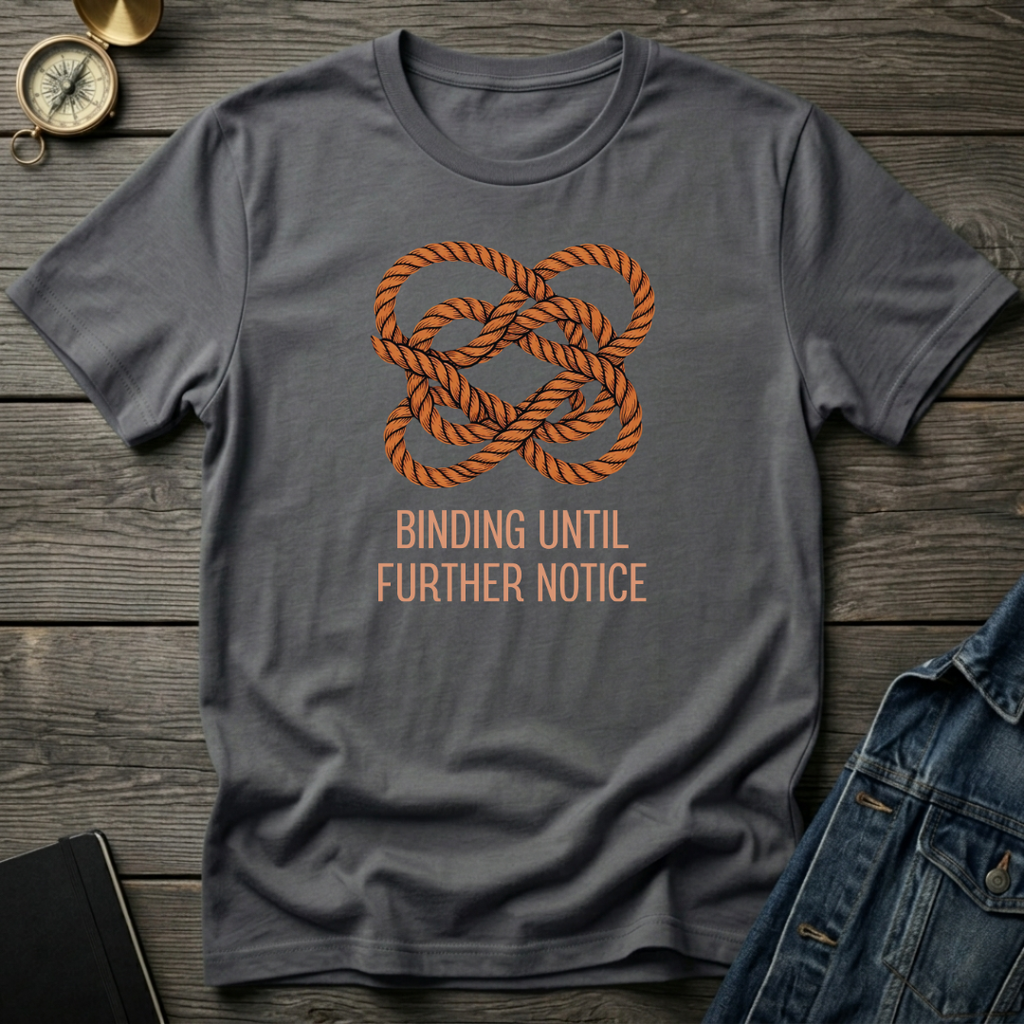 Binding until further notice T‑Shirt
