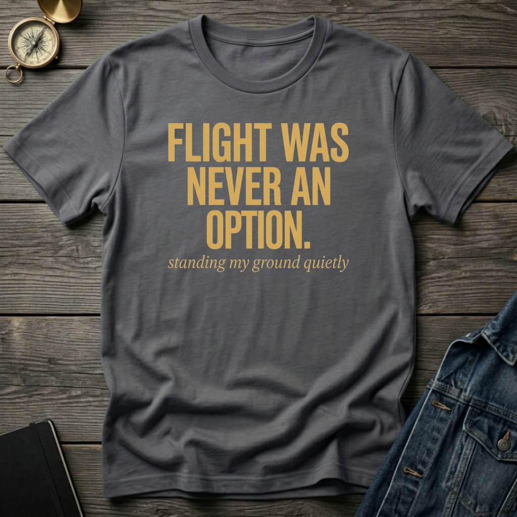 Flight was never an option T‑Shirt