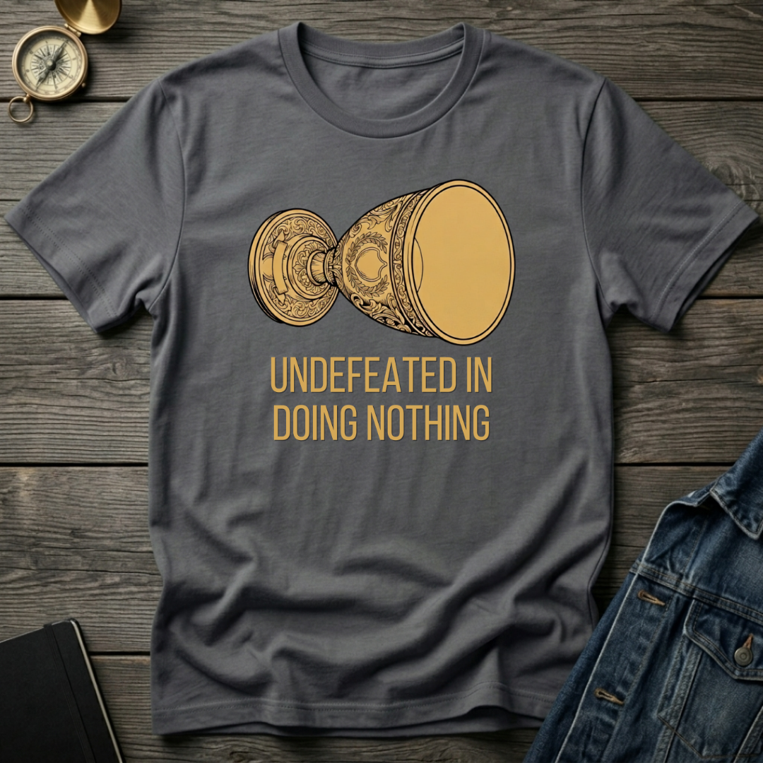 Undefeated in doing nothing T‑Shirt