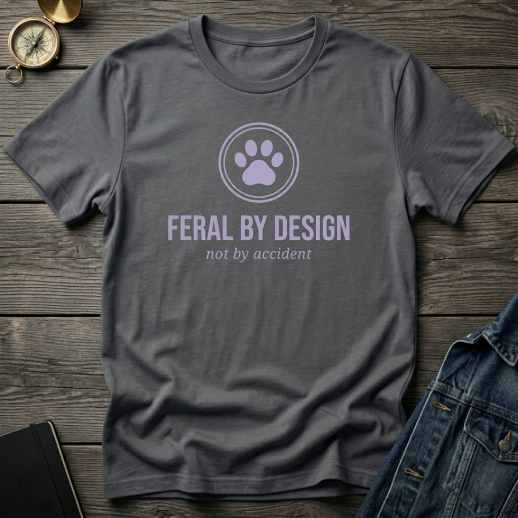 Feral by design T‑Shirt