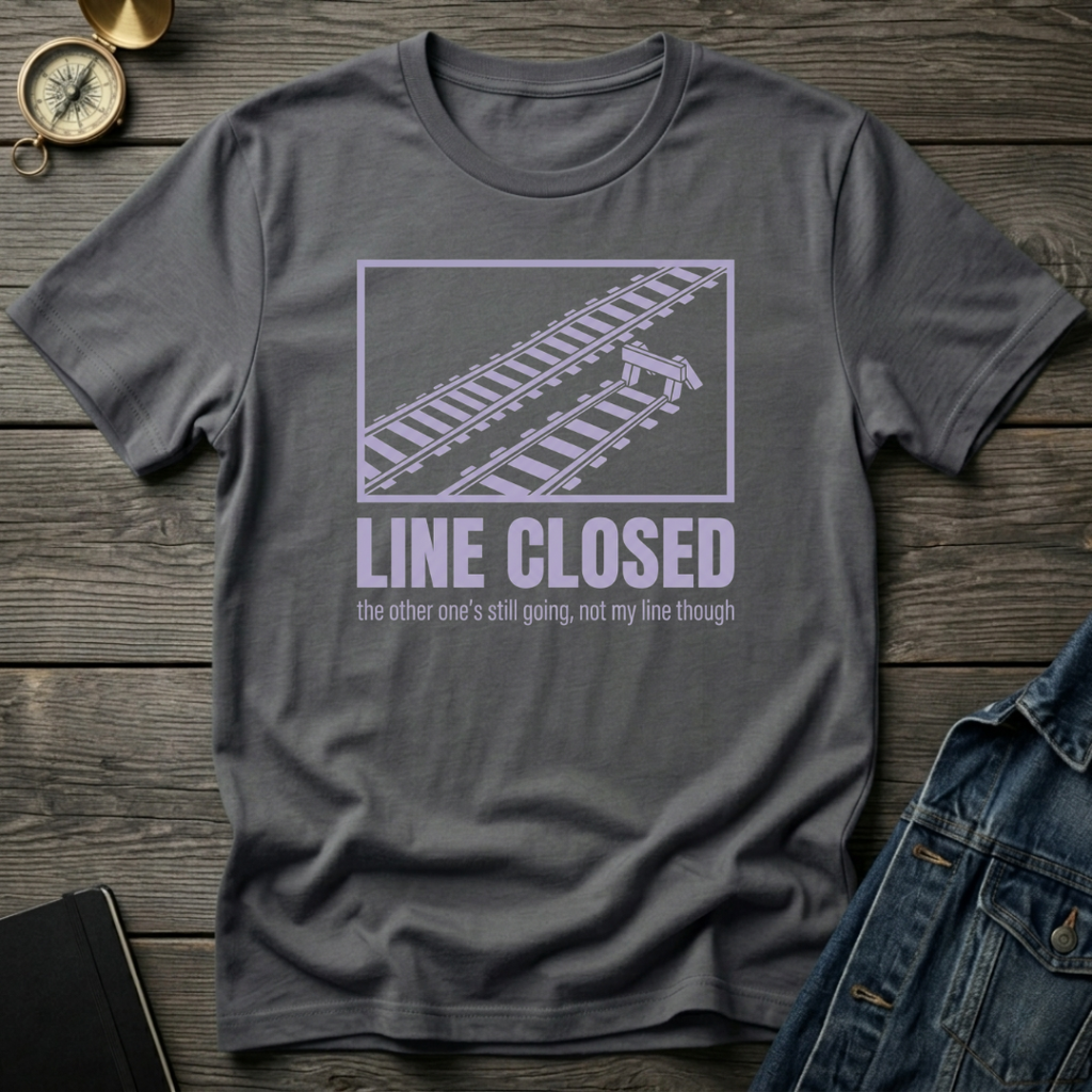 Line closed T‑Shirt