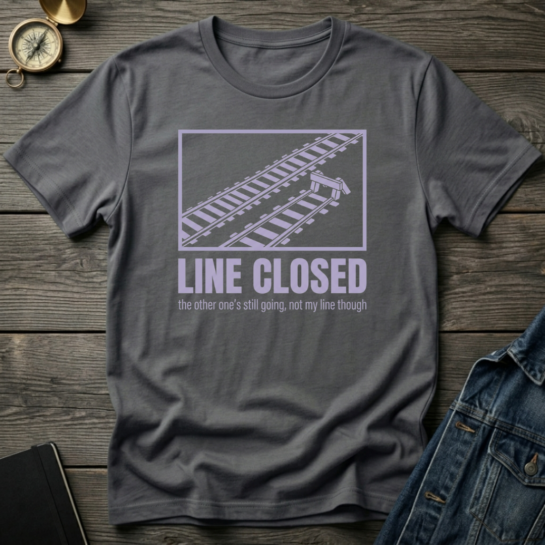Line closed T‑Shirt