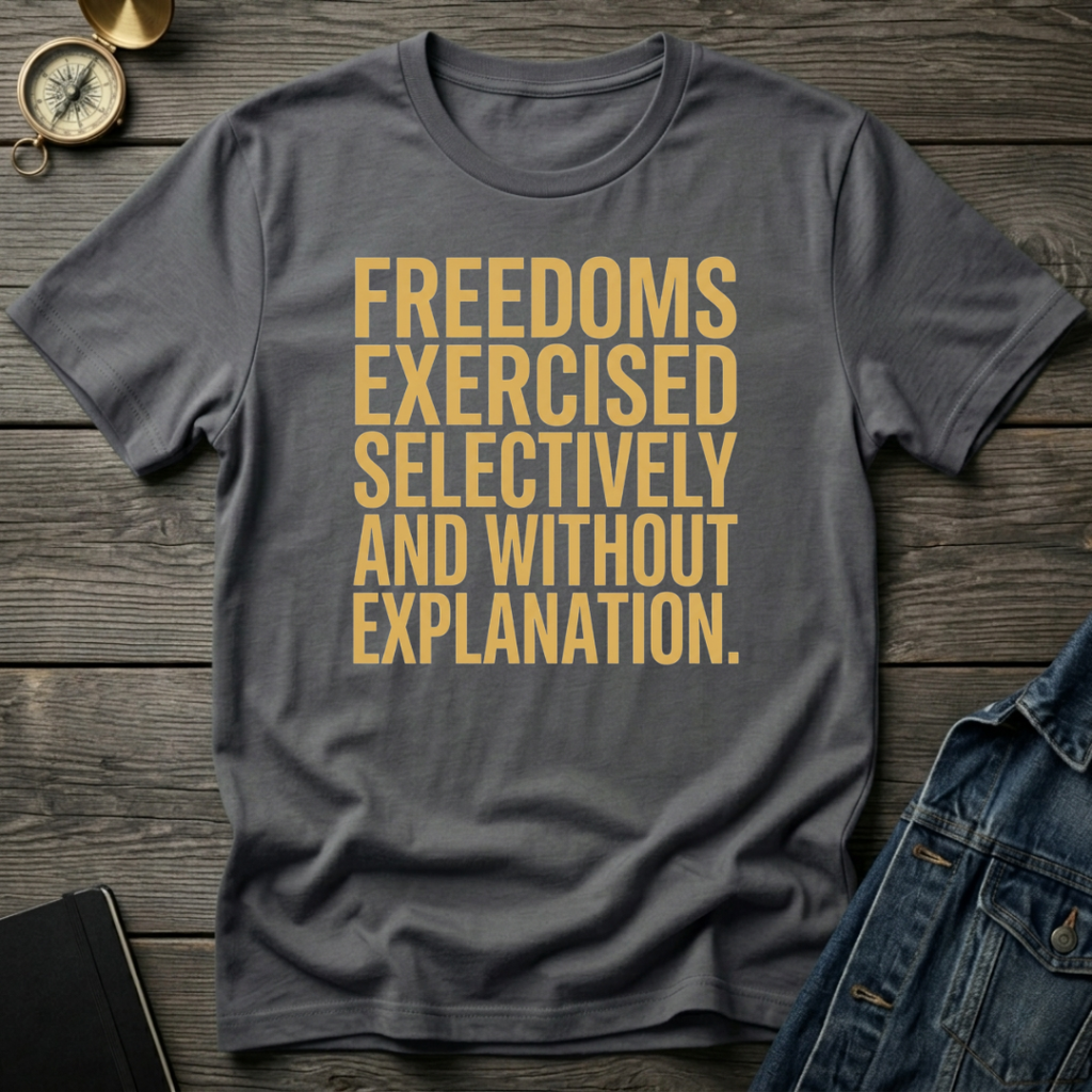 Freedoms exercised T-Shirt