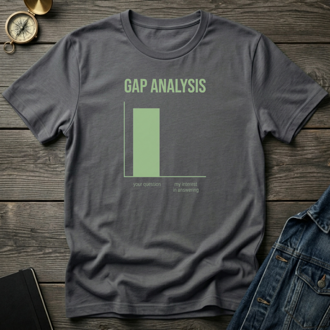 Gap analysis T‑Shirt