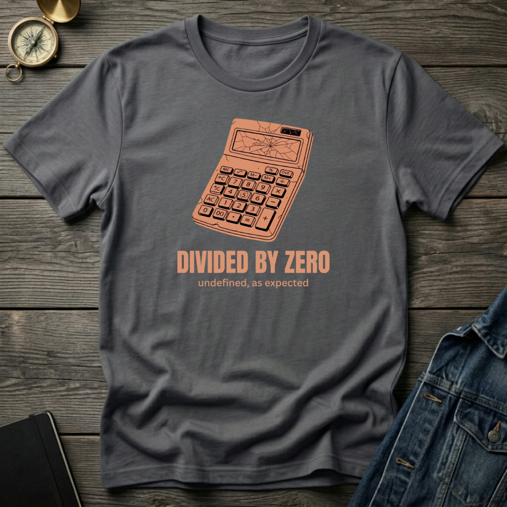 Divided by zero T‑Shirt