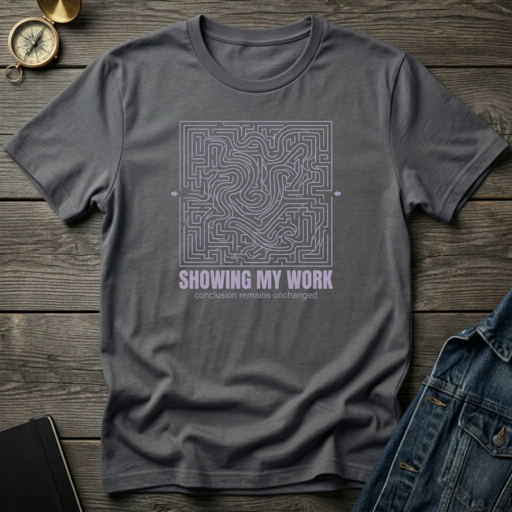 Showing my work T‑Shirt