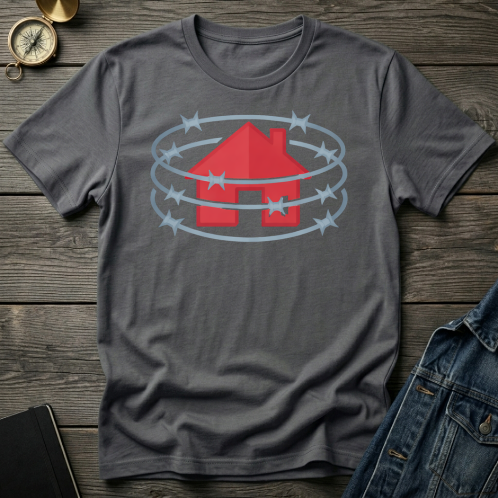 Barbed wire house T-Shirt