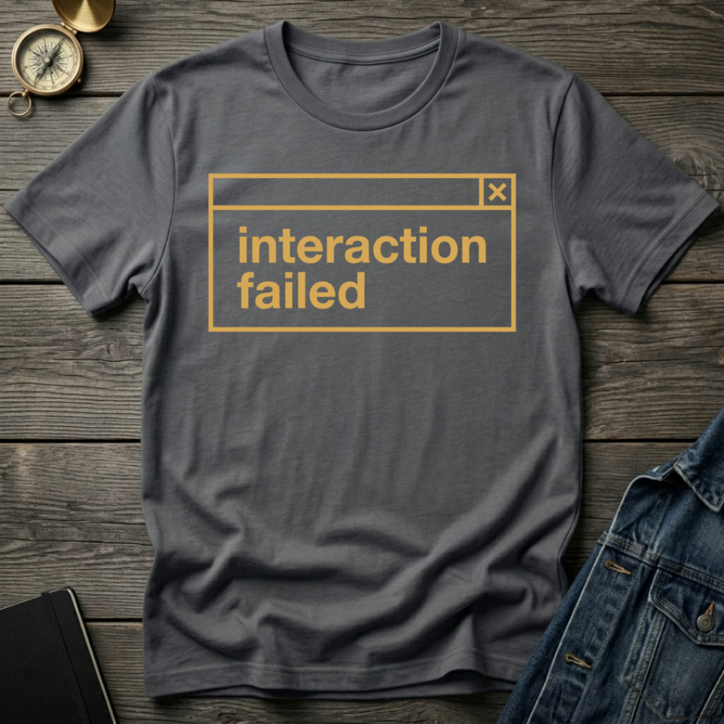 Interaction failed T-Shirt