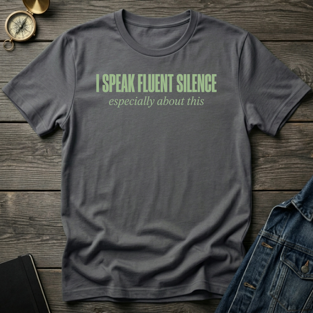 I speack fluent silence T-Shirt