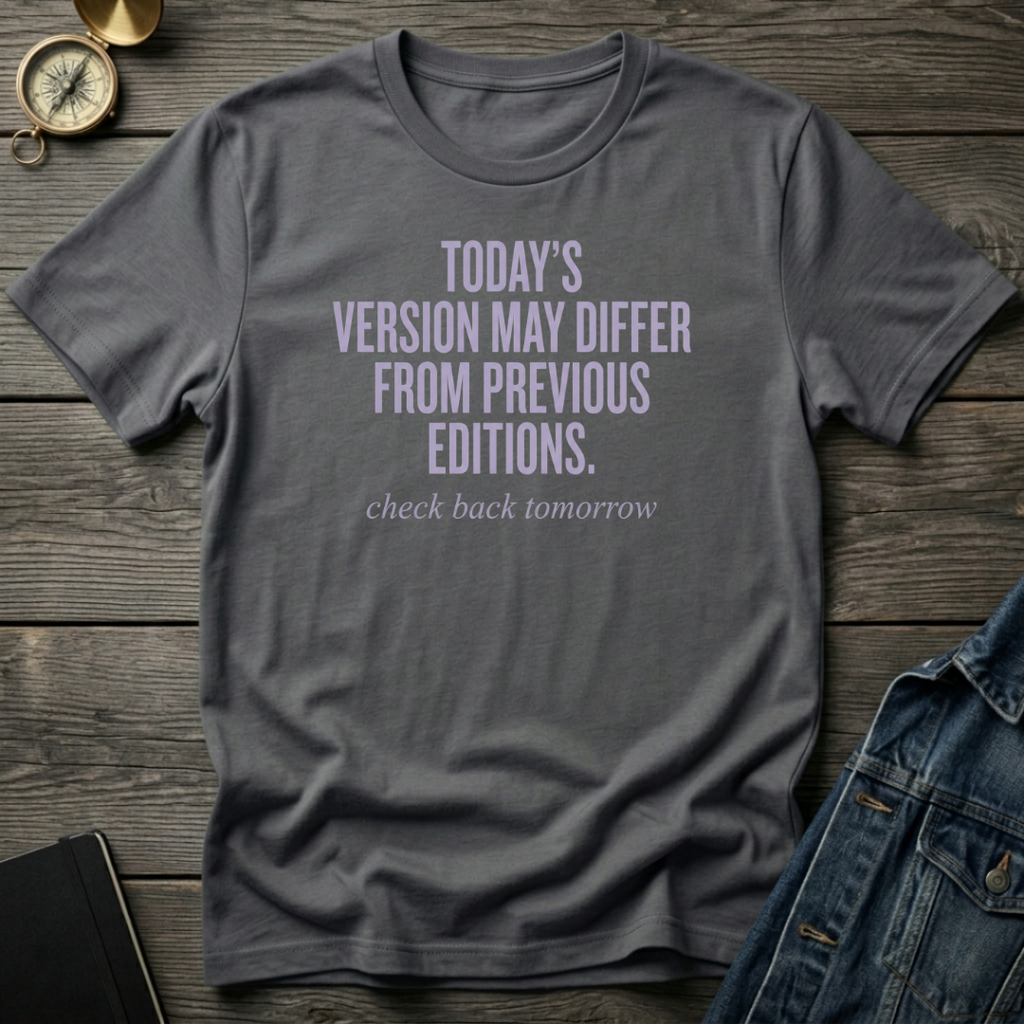 Today's version T‑Shirt