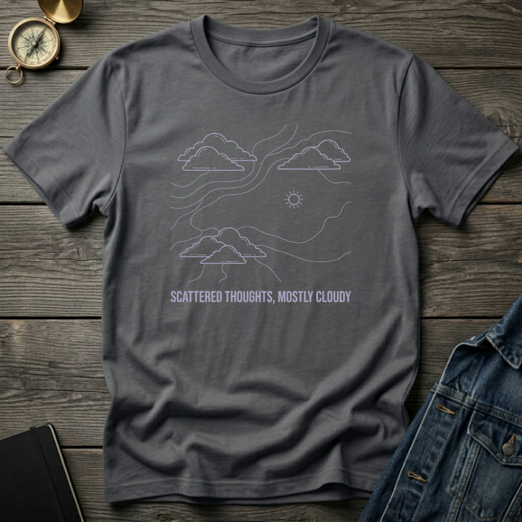 Scattered thoughts T‑Shirt