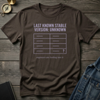Last known stable version T‑Shirt