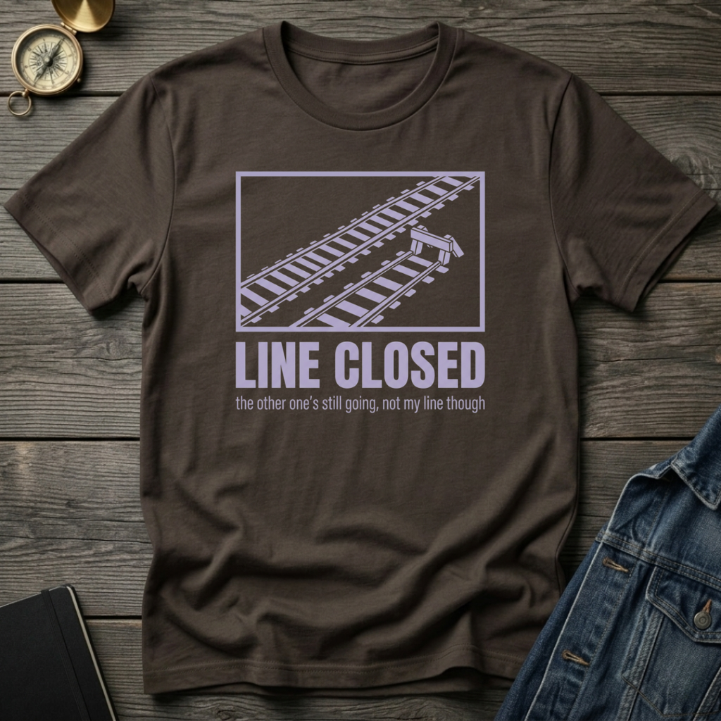 Line closed T‑Shirt
