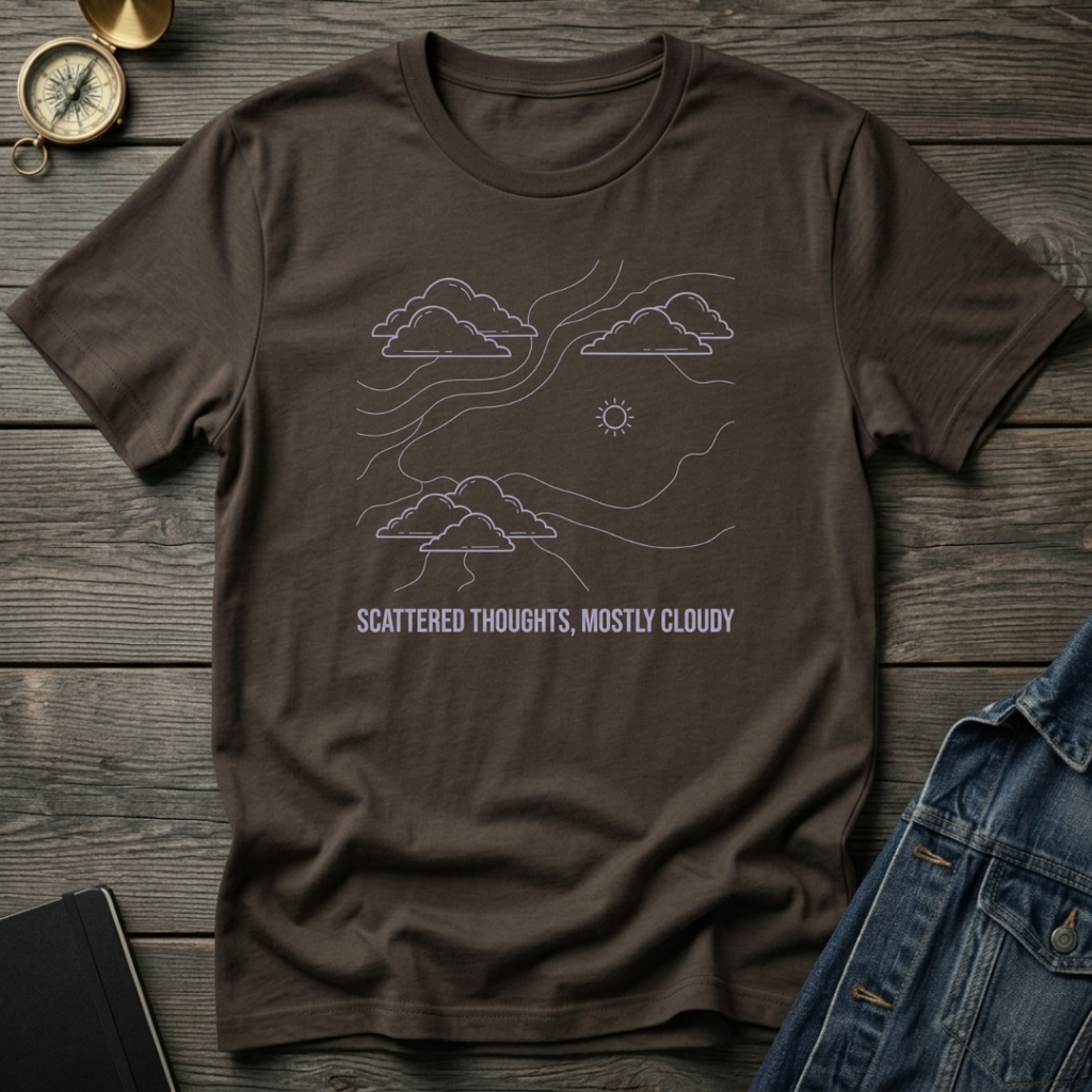 Scattered thoughts T‑Shirt
