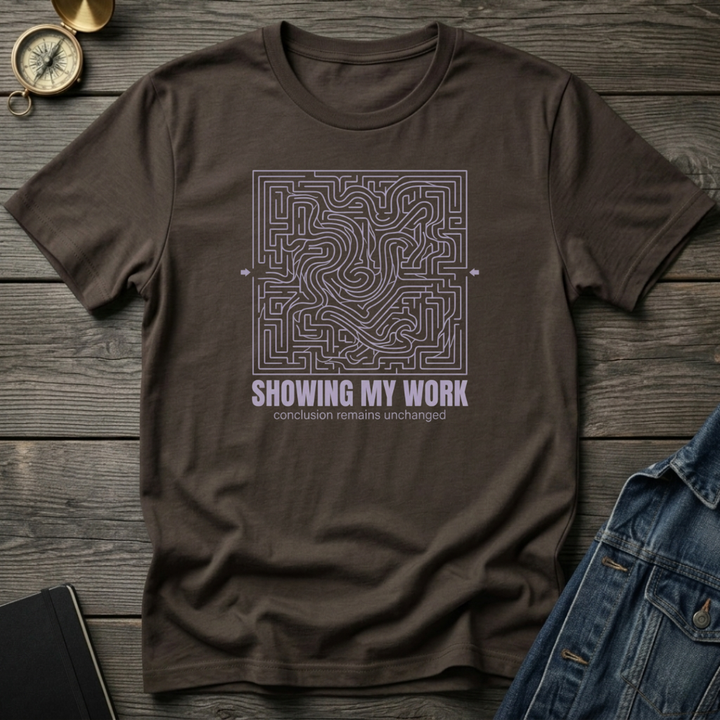 Showing my work T‑Shirt