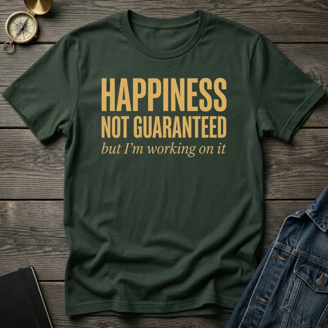 Happiness not guaranteed T-Shirt
