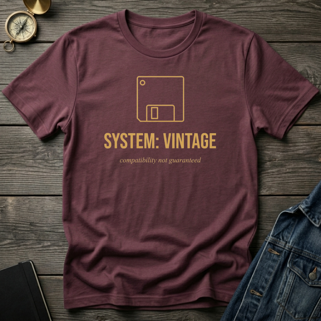 System vintage T‑Shirt