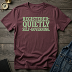 Registered: self-governing T-Shirt