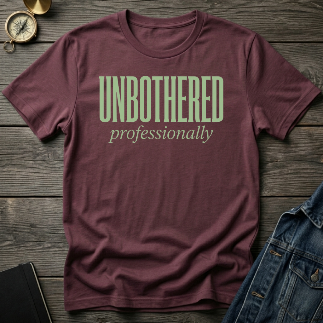 Unbothered professionally T-Shirt