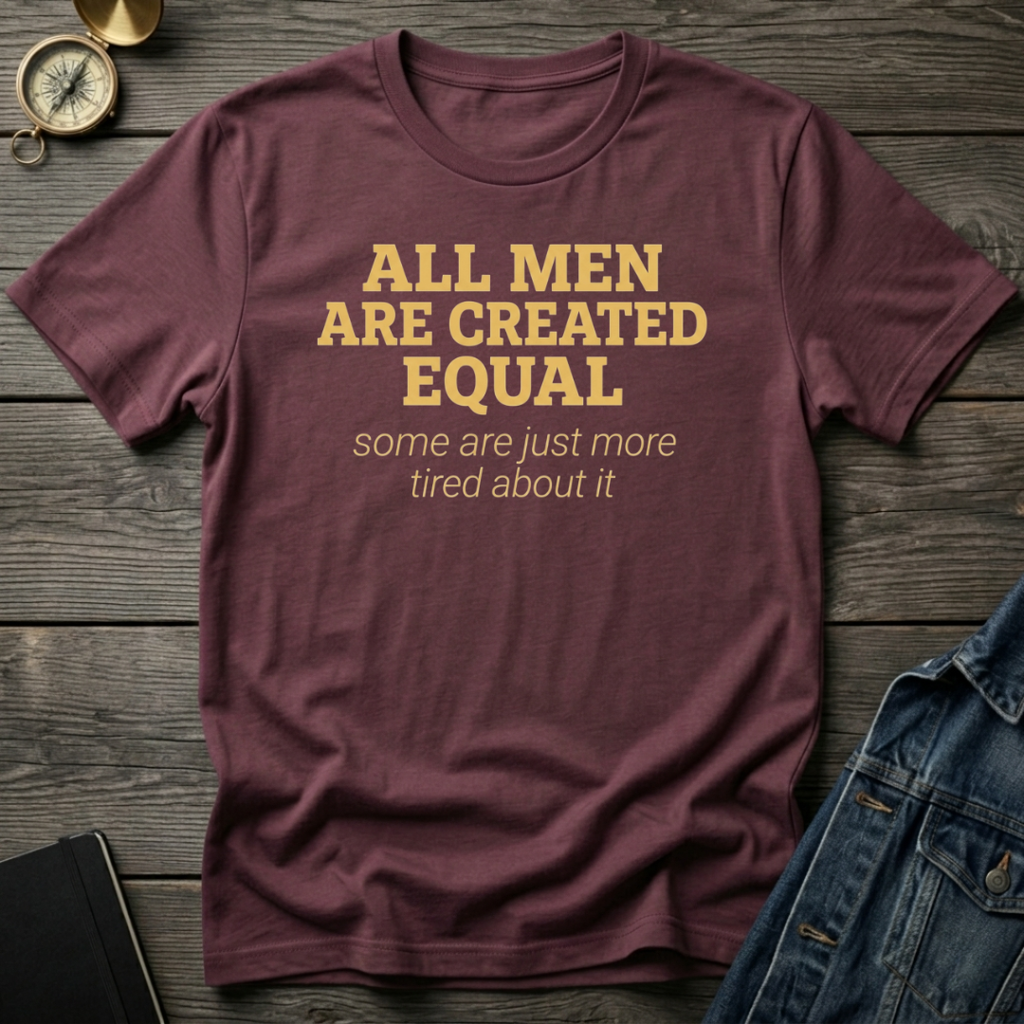 All men created equal T-Shirt