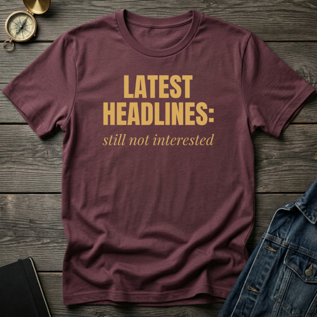 Latest headlines T‑Shirt