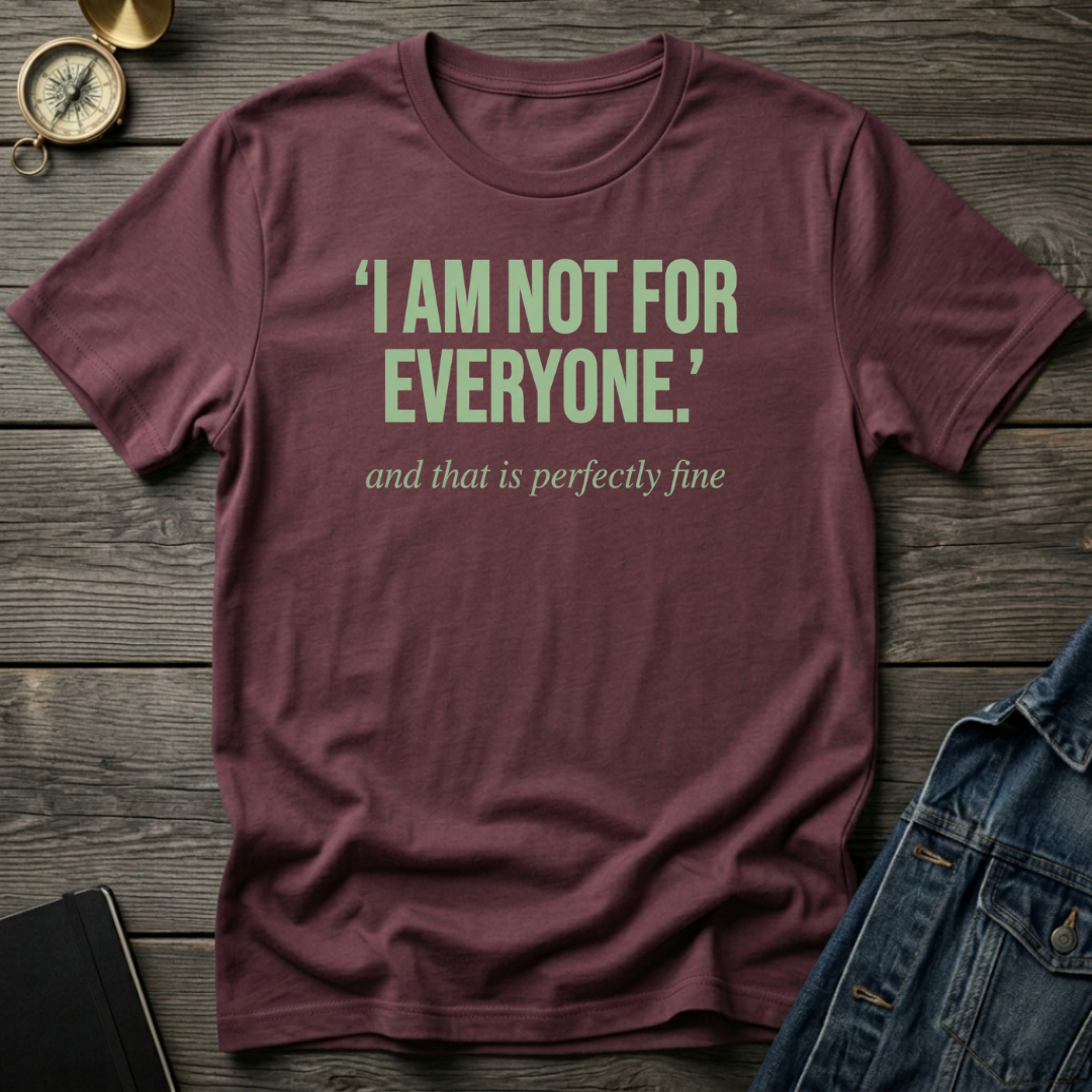 I am not for everyone T‑Shirt