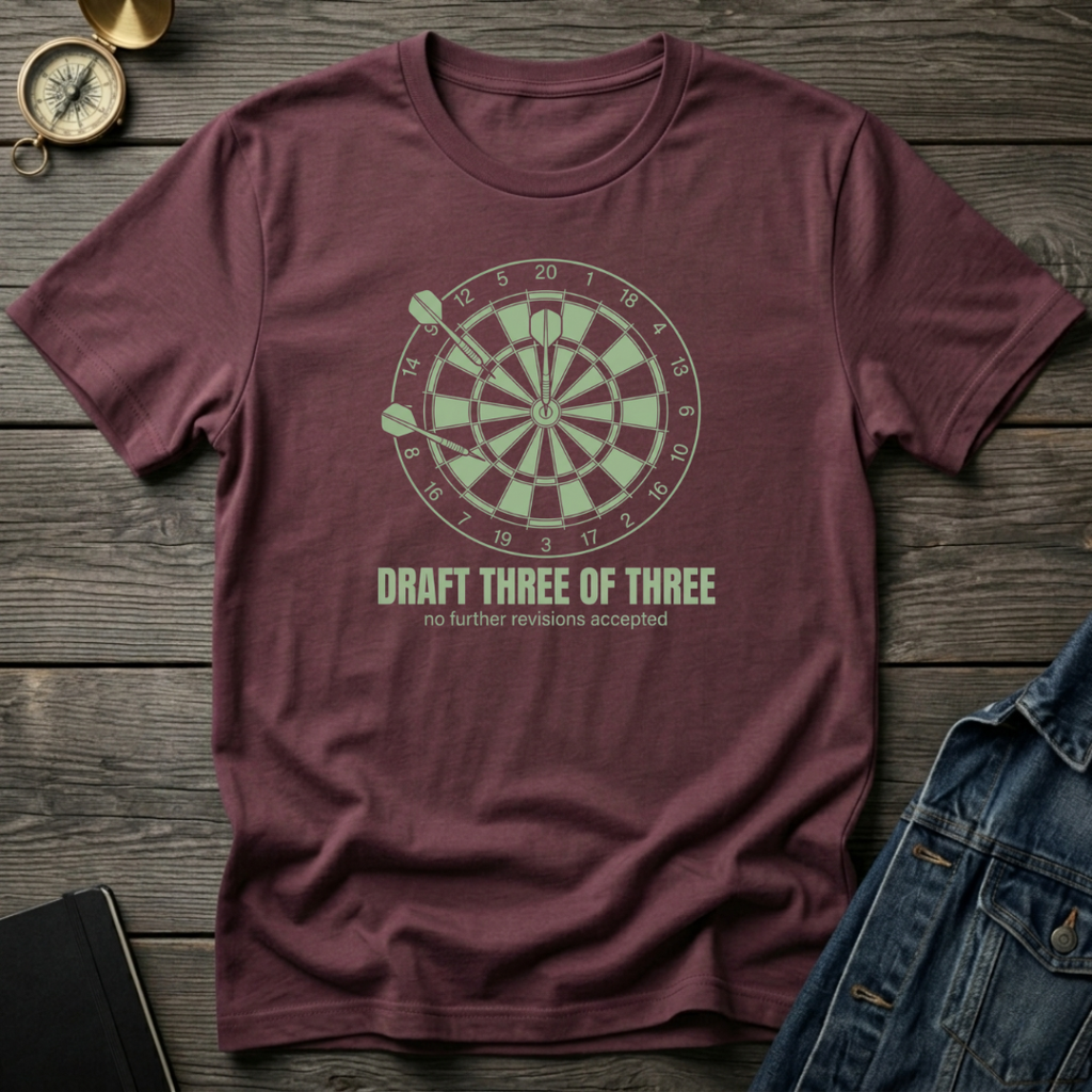 Draft three of three T‑Shirt