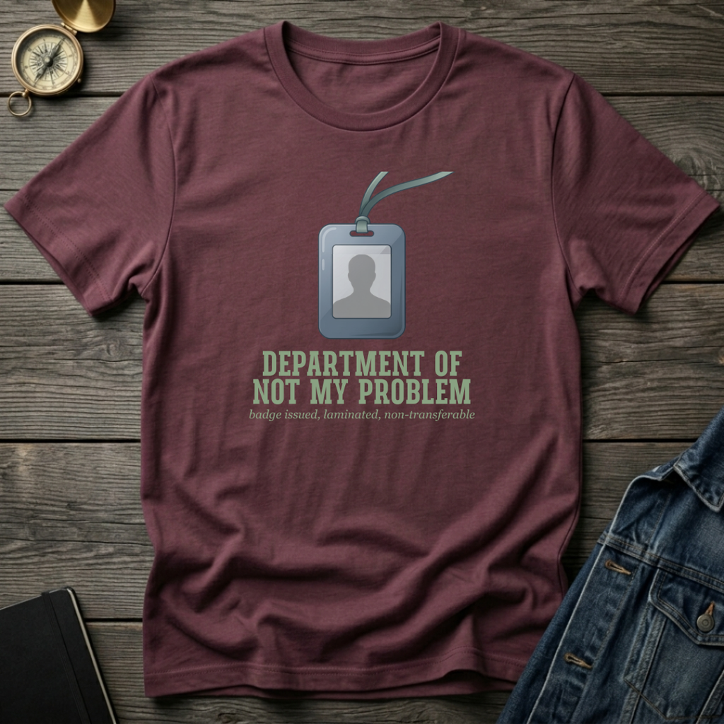 Department of not my problem T‑Shirt